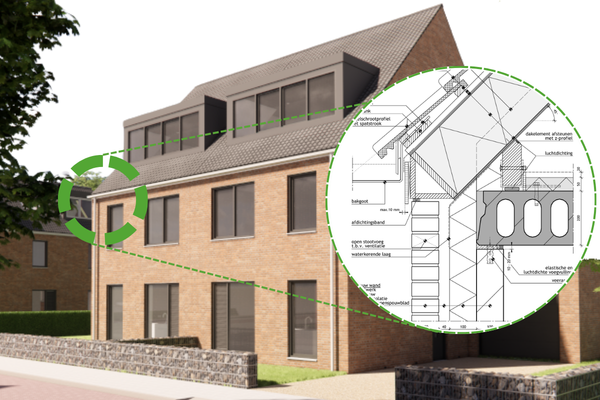 Bouwdetails voor referentiemodellen grondgebonden woningbouw